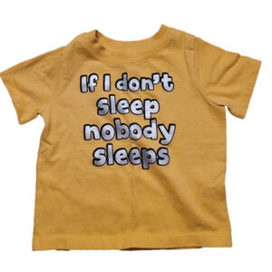 Garnamials yellow shirt. Size 6-9mnths. EXCELLENT CONDITION!